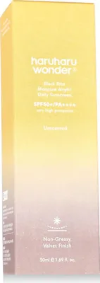 Immagine prodotto di haruharu wonder Black Rice Moisture Airyfit Sunscreen 50ml