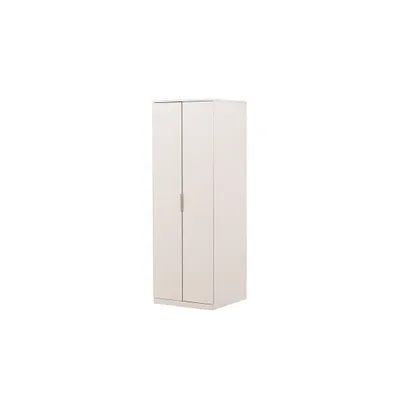 Image de Nice armoire de rangement 2 portes beige.