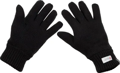 Produktbild von Strickhandschuhe Thinsulate schwarz, L