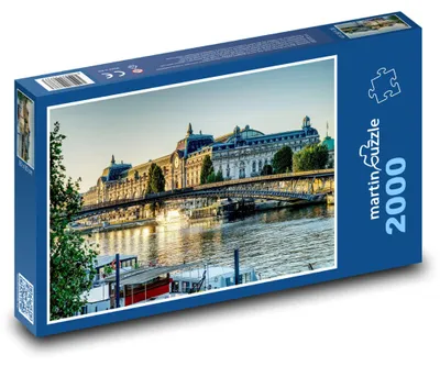 Obrázok produktu pre Puzzle 2000 Paríž - rieka a most - martinpuzzle