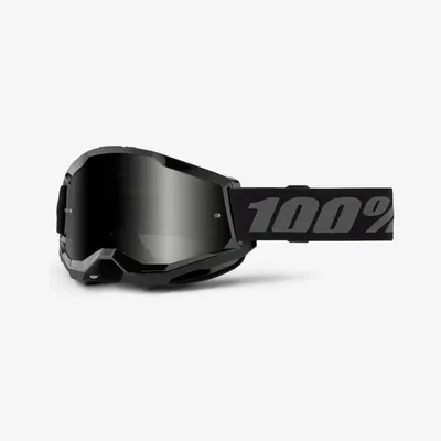 Zdjęcie produktu dla gogle 100percent Strata 2 Sand Offroad czarny ciemny dym czarny ciemny dym