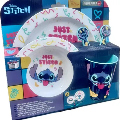 Produktbild von Frühstückset Disney Stitch 5 Teile
