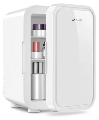 Produktbild von YASHE Mini-Kühlschrank, 6 Liter/8 Dosen, 220–240 V AC/DC, tragbarer thermoelektr