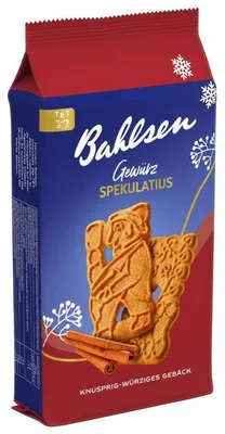 Obrázek produktu pro Bahlsen kořeněný speculoos s nejjemnějším vánočním kořením 200g