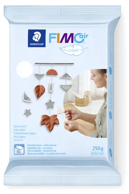Obrázek produktu pro Staedtler FIMO air light 8131, Modelářská hlína, Bílá, Dospělý, 1 kusů, 1 barva/barev, 24 h