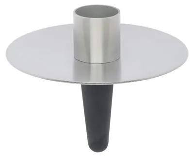Kandelaar für Flaschen, 8,5 cm, für Stabkerzen, inkl. Klammern