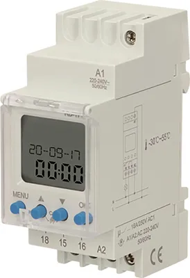 Immagine prodotto di ORNO PRE-433 - Timer (52 programmi, 3 menu, 2 moduli, DIN TH-35 mm)