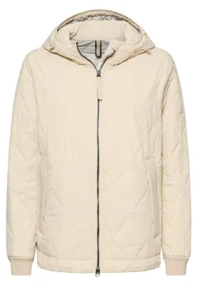Immagine prodotto di Giacca imbottita con cappuccio da donna, marca camel active, colore "Eiche", taglia 44