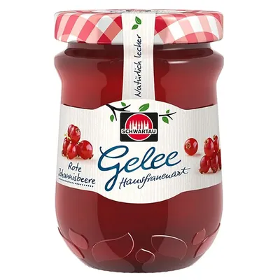 Obrázek produktu pro Schwartau želé z červeného rybízu domácí pomazánka 200g