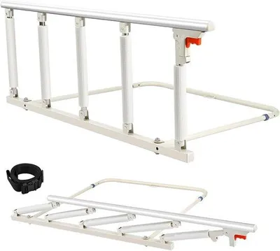 Obrázek produktu pro Skládací bezpečnostní zábrana pro seniory – zabraňuje pádům – 1 ks – 118 x 45 cm