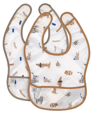 Produktbild von Lässig Little Mateys Lätzchen Royal Blue 6–24 Monate 2 Stück