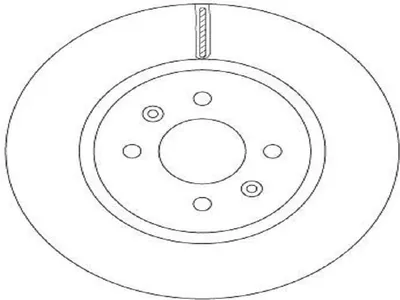 Immagine prodotto di 2x disco freno TRW DF6842 per HYUNDAI i20 Hatchback (GB IB) 43 8mm 280mm