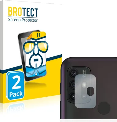 Produktbild von 2x Für Motorola Moto G30 (NUR Kameraschutz) Schutzfolie BROTECT Displayschutz Display Schutz Folie Klar Transparent