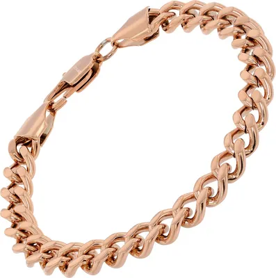 trendor 75894 Damen-Armband Edelstahl mit Roségold-Beschichtung 16 cm 1