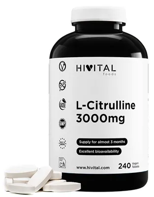 Produktbild von L-Citrullin 3000 mg | 240 vegane Tabletten