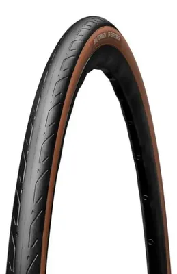 Image de Pneu de vélo de course Hutchinson Gp Explorer, 66 TPI, 700 x 32, couleur marron. (Répétition pour insister sur la couleur)