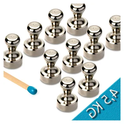 Produktbild von Neodym Kegelmagnete in verschiedenen Größen (Ø12x16mm, 2 Stück)
