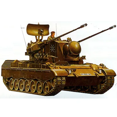 Obrázek produktu pro Tamiya Protiletadlový tank Geopard německých ozbrojených sil 1:35