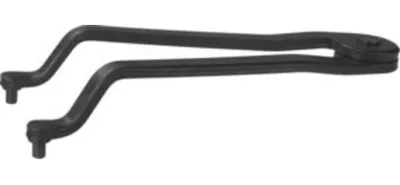 Zdjęcie produktu dla Klucz płaski z otworem czołowym 11-60x3 mm, wygięty, regulowany
