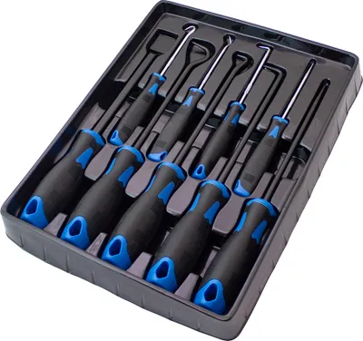 Produktbild von Bituxx Schaber Nadel Haken Satz Hakensatz Nadelsatz Dichtungsschaber Schabersatz 9-tlg MS-19110