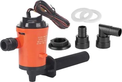 Produktbild von Famanu Wasserpumpe 800 GPH mit Belüfter - Bootszubehör