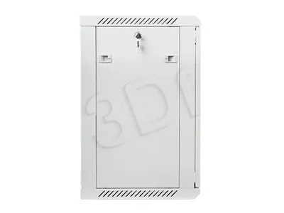 Produktbild von Lanberg Rack Wandschrank 19" 15U/600X450 Glastür grau