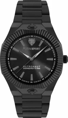 Produktbild von Plein Sport Herrenuhr Metronaut PSCGA0825 Schwarz IP 42 mm