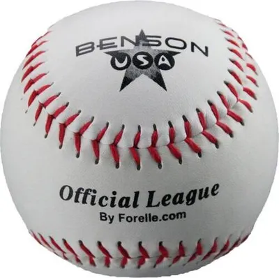 Obrázek produktu pro Benson Soft-T 11 palců bílý oficiální ligový softbalový míč | Oficiální tréninkový míč