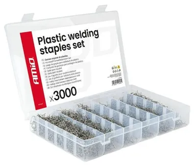 Produktbild von AMiO Kunststoffreparaturklammer 04743 Kunststoff Stahl
