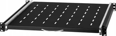 Obrázek produktu pro Serverová police 19" RACK 1U 450 mm standardní Černý Stalflex