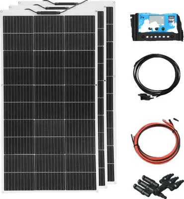 Immagine prodotto di Pannello solare, design flessibile, alta efficienza, kit solare 12V 300W
