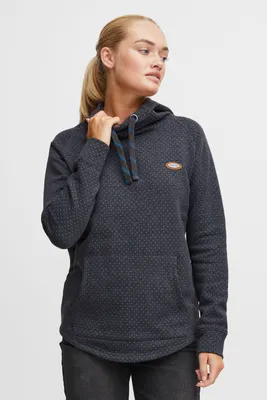 Produktbild von OXMO OXAmina Damen Kapuzenpullover Hoodie Pullover mit Kapuze