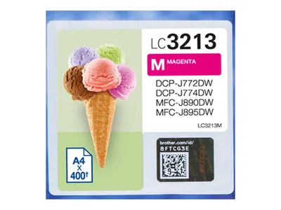 Obrázek produktu pro LC3213M BROTHER DCP Tinte magenta HC 400