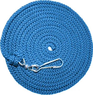 Produktbild von EDUPLAY 800429 Schwungseil Springseil, mit Federhaken & Drehwirbel, blau (5 m)