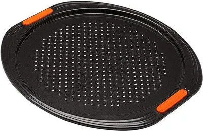 Immagine prodotto di Teglie protette per pizza - Rivestimento antiaderente - Nero - 387 x 367 x 12 cm