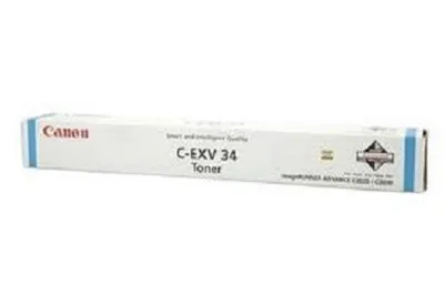 Zdjęcie produktu dla Canon C-EXV 34 - Cyan - oryginał - Kaseta z tonerem