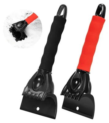 Produktbild von 2er Pack Eiskratzer Auto Scheibenkratzer mit Schaumstoffgriff