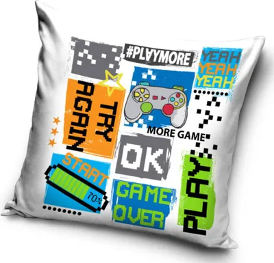 Obrázek produktu pro Gamer dekoratives Kissen 40X40 cm
