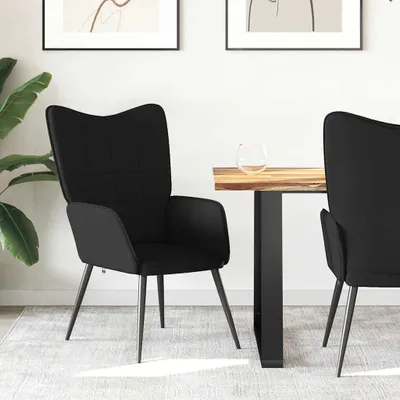 Obrázok produktu pre relaxačné kreslo vidaXL Black Fabric