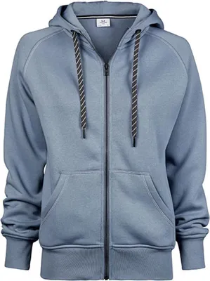 Produktbild von Tee Jays 5436 | Ladies Hooded Zip-Sweat - Farbe: Flint Stone - Größe: L