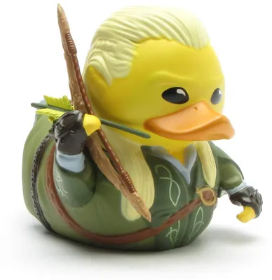 Produktbild von TUBBZ Badeente Herr der Ringe Legolas Boxed Edition Vinyl 10 cm