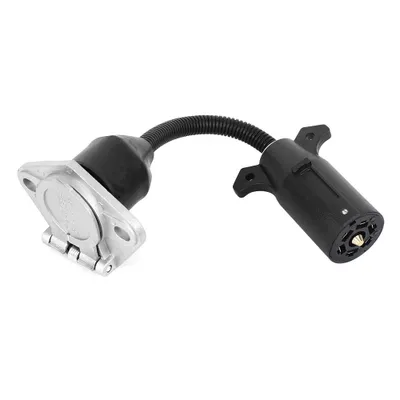 Obrázek produktu pro Adaptační kabel pro přívěs,Adaptér zástrčky pro obytné vozy,7cestný až 7cestný konektor pro přívěs,Zásuvka pro přívěs,Konektor pro přívěs