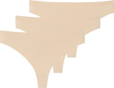 Produktbild von Schiesser 3er Pack Invisible Soft String y, knappe Schnittform, Lasercut-Abschlüsse und gebondete Seitennähte, Kein Verrutschen dank beflockter Säume