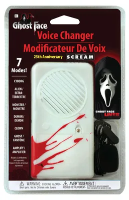 Produktbild von Ghost Face 25th Anniversary Deluxe Stimmverzerrer Voice Changer