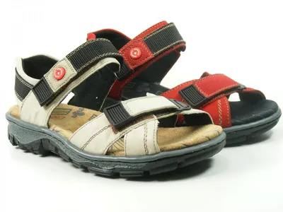 Produktbild von Rieker 68851 Schuhe Damen Trekking Sandalen, Größe:42 EU, Farbe:Beige