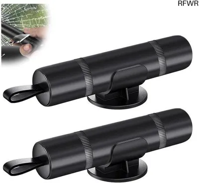 Produktbild von Famanu Nothammer Auto – Sicherheitshammer mit Gurtschneider – 2-in-1