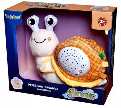 Obrázok produktu pre Projektor usypiacz Ślimak pluszowy