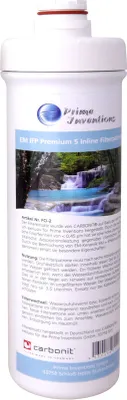 Produktbild von Wasserfilterpatrone EM IFP Premium 5 Inline von Prime Inventions & CARBONIT®