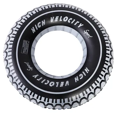 Produktbild von PVC-Schwimmring, universell einsetzbar, verdicktes Reifendesign, Schwimmringe für Poolaktivitäten