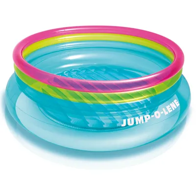 Produktbild von Intex 48267, Aufblasbarer Pool, Rund, 3 Jahr(e), PVC, Blau, Pink, Gelb